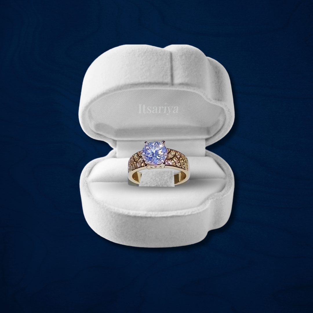 Itsariya True Radiance Moissanite Diamond Ring